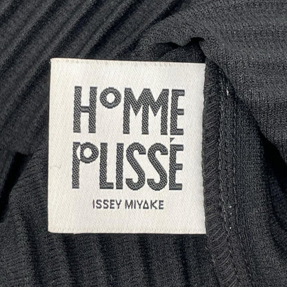 HOMME PLISSE ISSEY MIYAKE Pleated T-Shirt Black Size 2