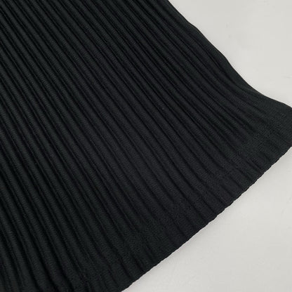HOMME PLISSE ISSEY MIYAKE Pleated T-Shirt Black Size 2