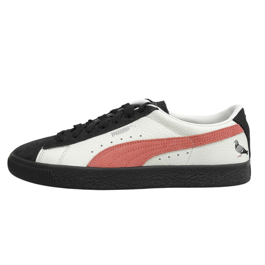 PUMA Suede Lowtop Sneakers Beige Black Smokepink Size US 8.5