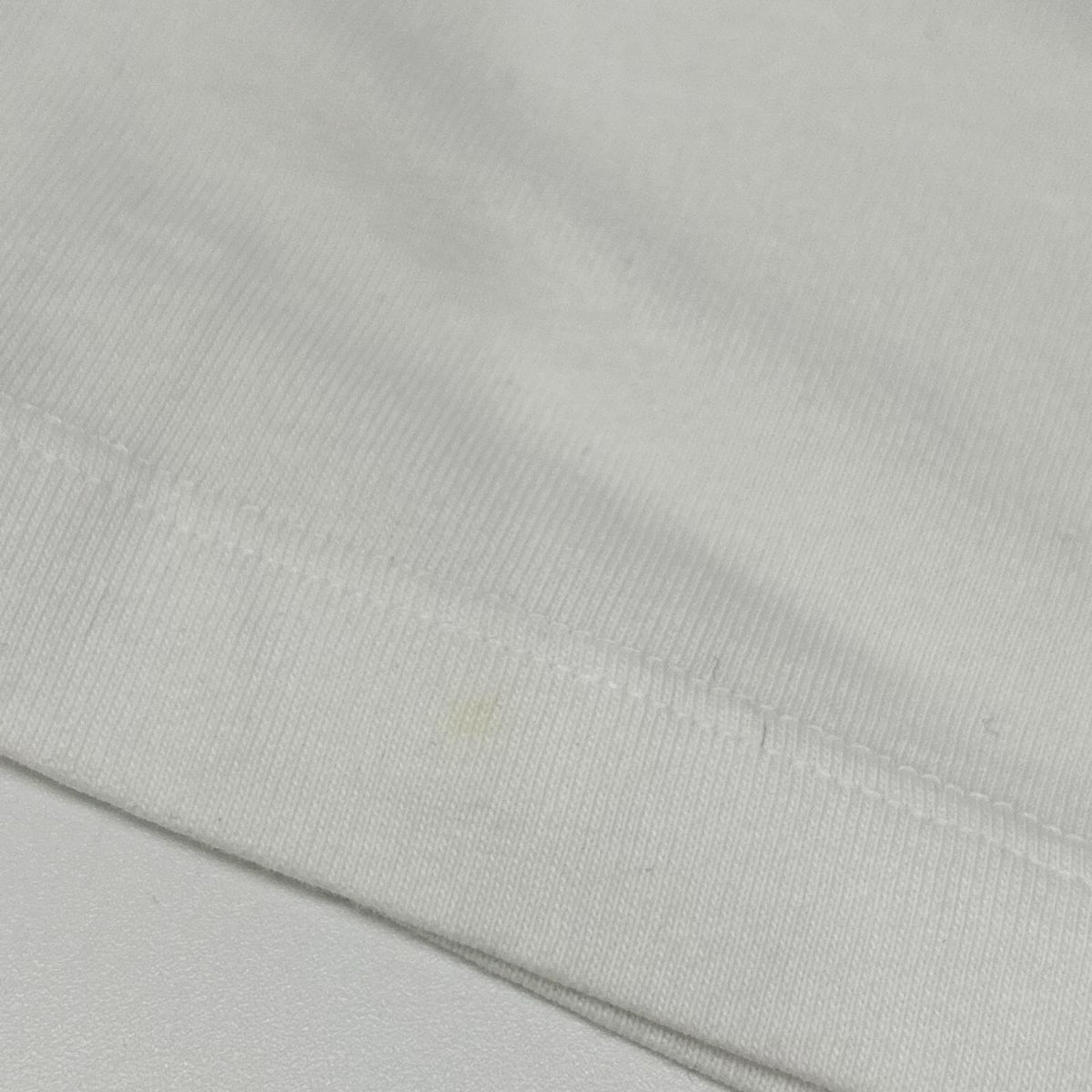 MONCLER Front Print Crewneck Long T-Shirt White Size L