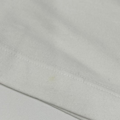 MONCLER Front Print Crewneck Long T-Shirt White Size L