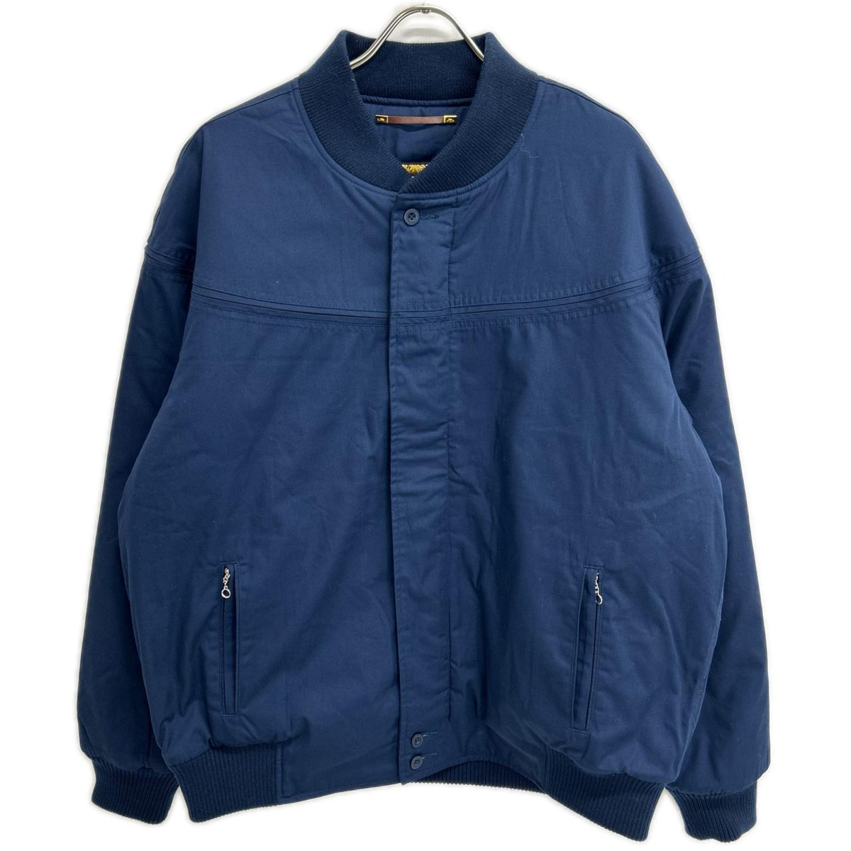 derby of san francisco Navy Patterned Liner Jacket Size XL