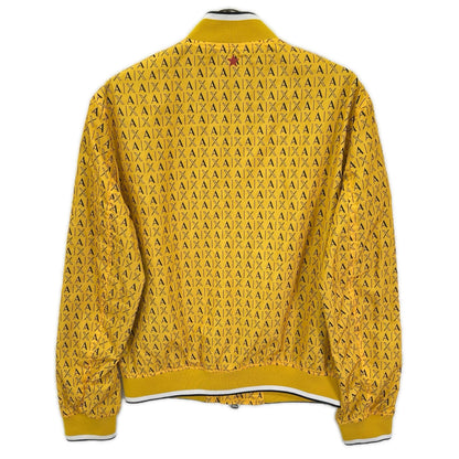 ARMANI EXCHANGE Nylon Logo Blouson Jacket Yellow Size S