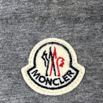 MONCLER Gerard Cotton Double Zip Down Vest Gray