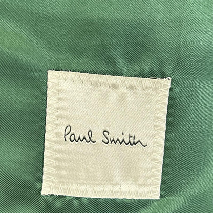 PaulSmith PF-MV-45424 Wool Balmacaan Coat Navy Size L