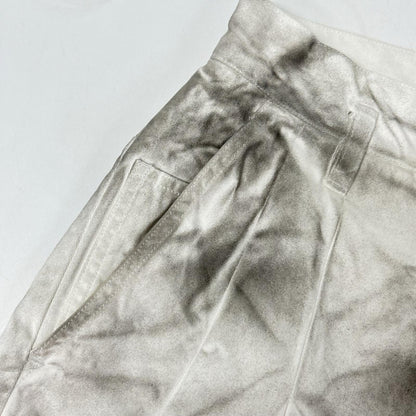 SHINYAKOZUKA 25SS Washed Hi Baggy Cotton Pants White Size XS