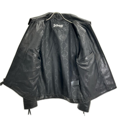 schott 25SS Nano Universe Sheepskin Rider Jacket Size M