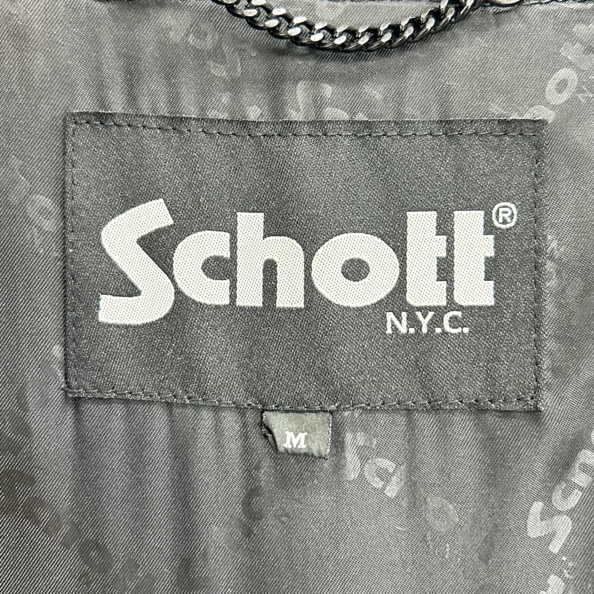 schott 25SS Nano Universe Sheepskin Rider Jacket Size M