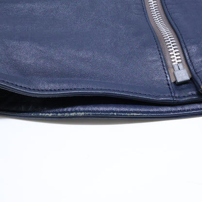 ADDICT CLOTHES AD-02L Sheepskin Double Jacket Blue Size 38