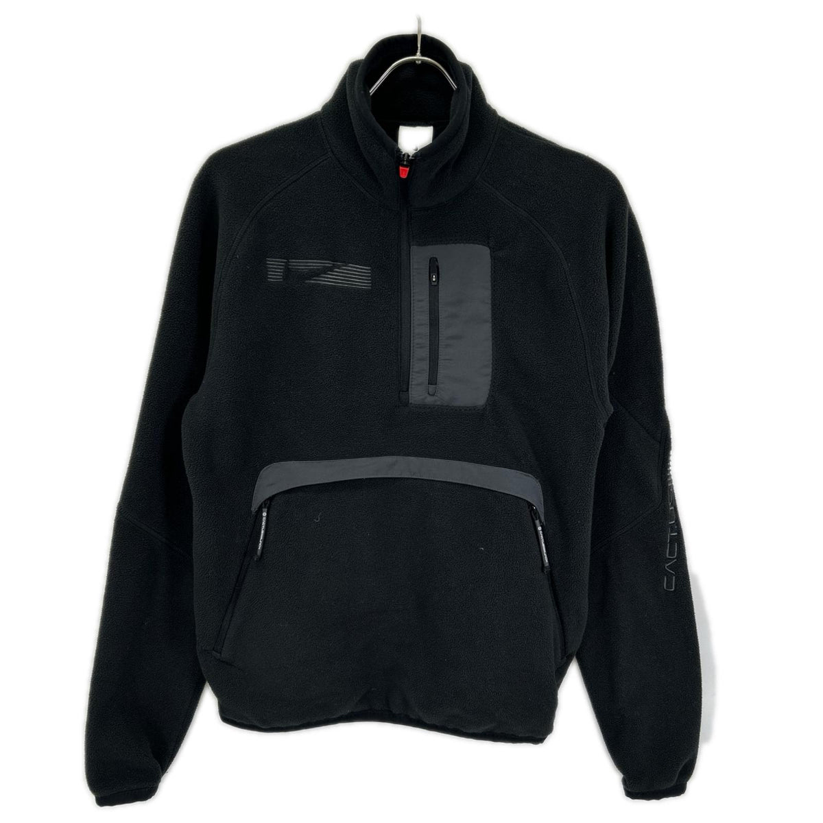 TRAVIS SCOTT x NIKE Black Quarter-Zip Fleece Size XS