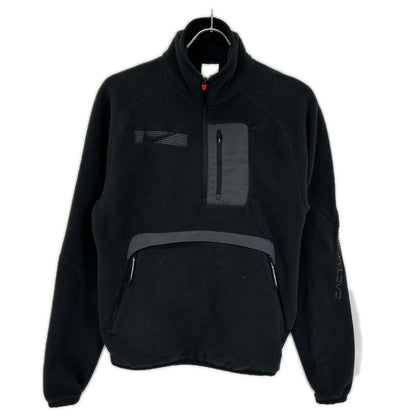 TRAVIS SCOTT x NIKE Black Quarter-Zip Fleece Size XS