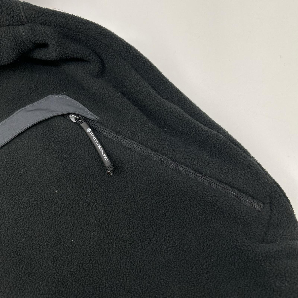 TRAVIS SCOTT x NIKE Black Quarter-Zip Fleece Size XS