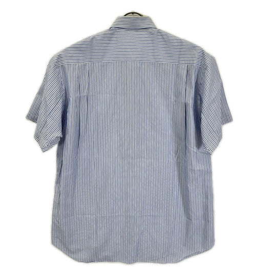 COMMEdesGARCONS SHIRT Light Blue Forever Stripe Shirt Size S