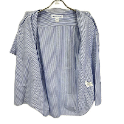 COMMEdesGARCONS SHIRT Light Blue Forever Stripe Shirt Size S