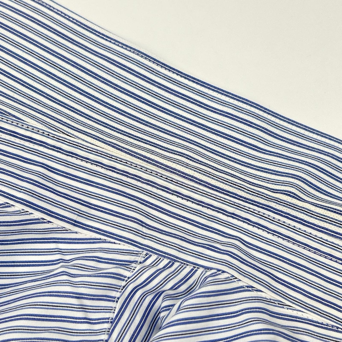 COMMEdesGARCONS SHIRT Light Blue Forever Stripe Shirt Size S