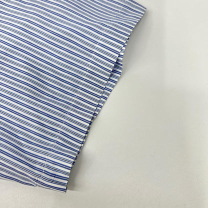 COMMEdesGARCONS SHIRT Light Blue Forever Stripe Shirt Size S