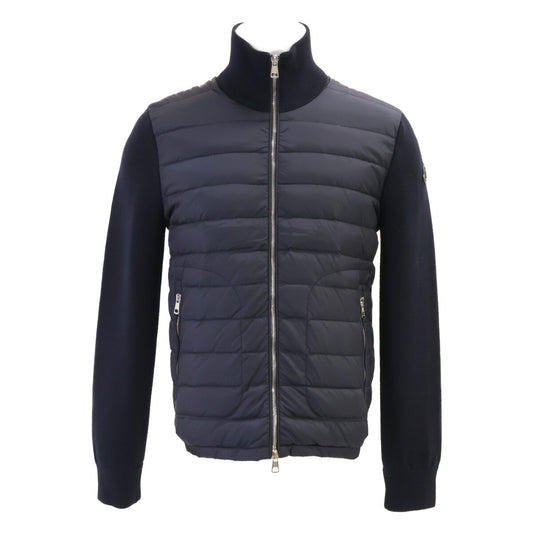 MONCLER Maglione Tricot Knit Down Hybrid Jacket Size S