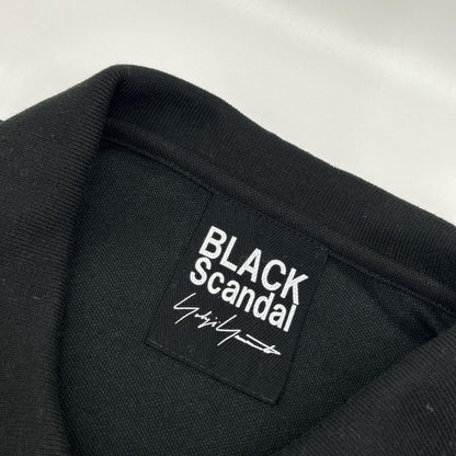 BLACK Scandal Yohji Yamamoto Pique Polo Size 4