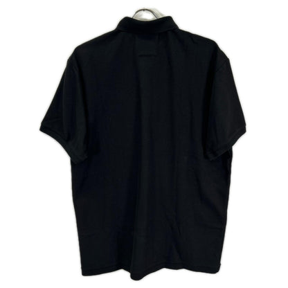 BLACK Scandal Yohji Yamamoto Black Pique Pocket Polo Size 4