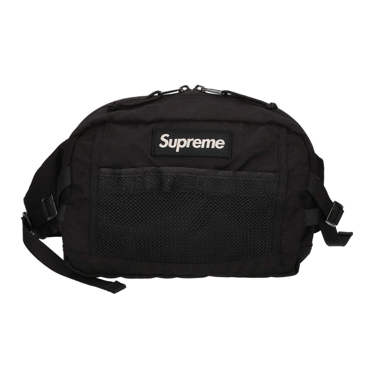 Supreme 15AW Black Nylon Contour Hip Bag