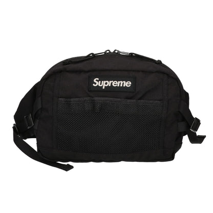 Supreme 15AW Black Nylon Contour Hip Bag