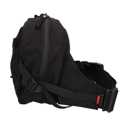 Supreme 15AW Black Nylon Contour Hip Bag