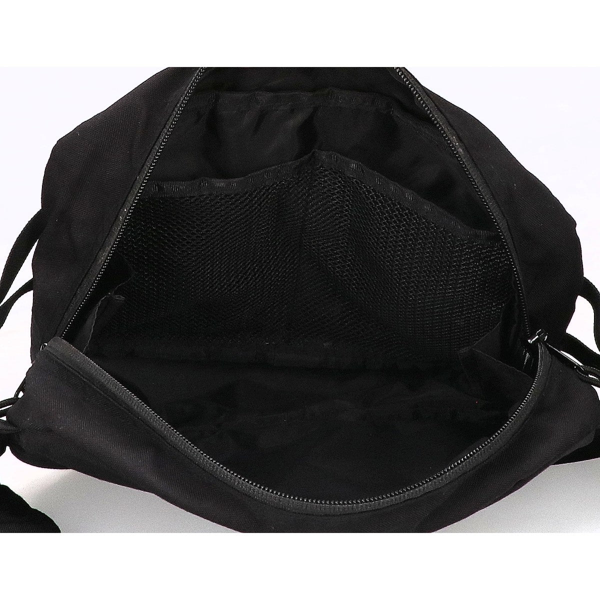 Supreme 15AW Black Nylon Contour Hip Bag