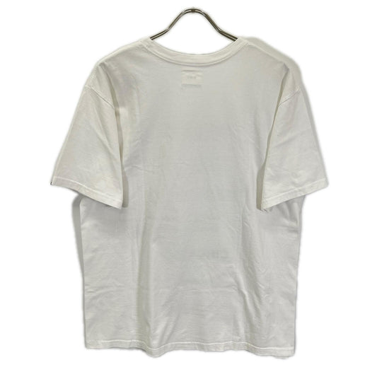 W)TAPS White Cotton CIRCA TEE Print T-Shirt Size X03