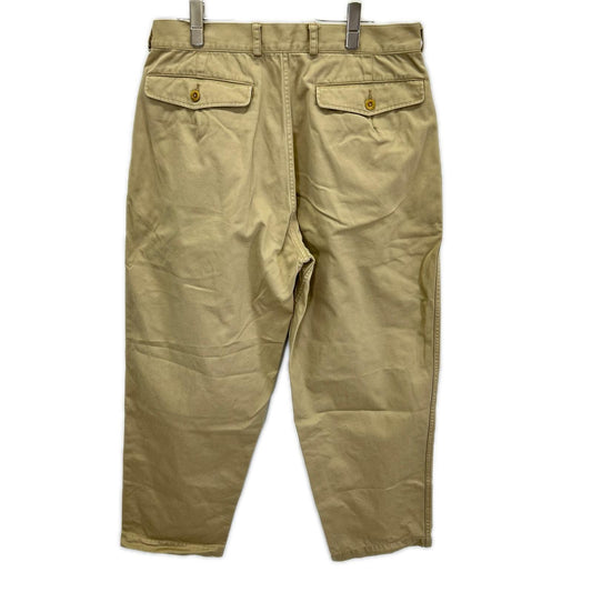AUBERGE Beige M52 Tapered Chino Pants Size 42