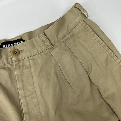 AUBERGE Beige M52 Tapered Chino Pants Size 42