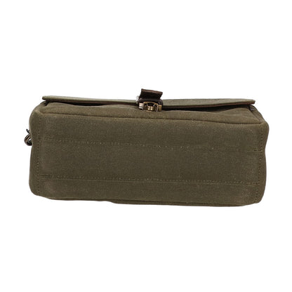 ONA 5-014OLV Bowery Canvas Camera Shoulder Bag Green