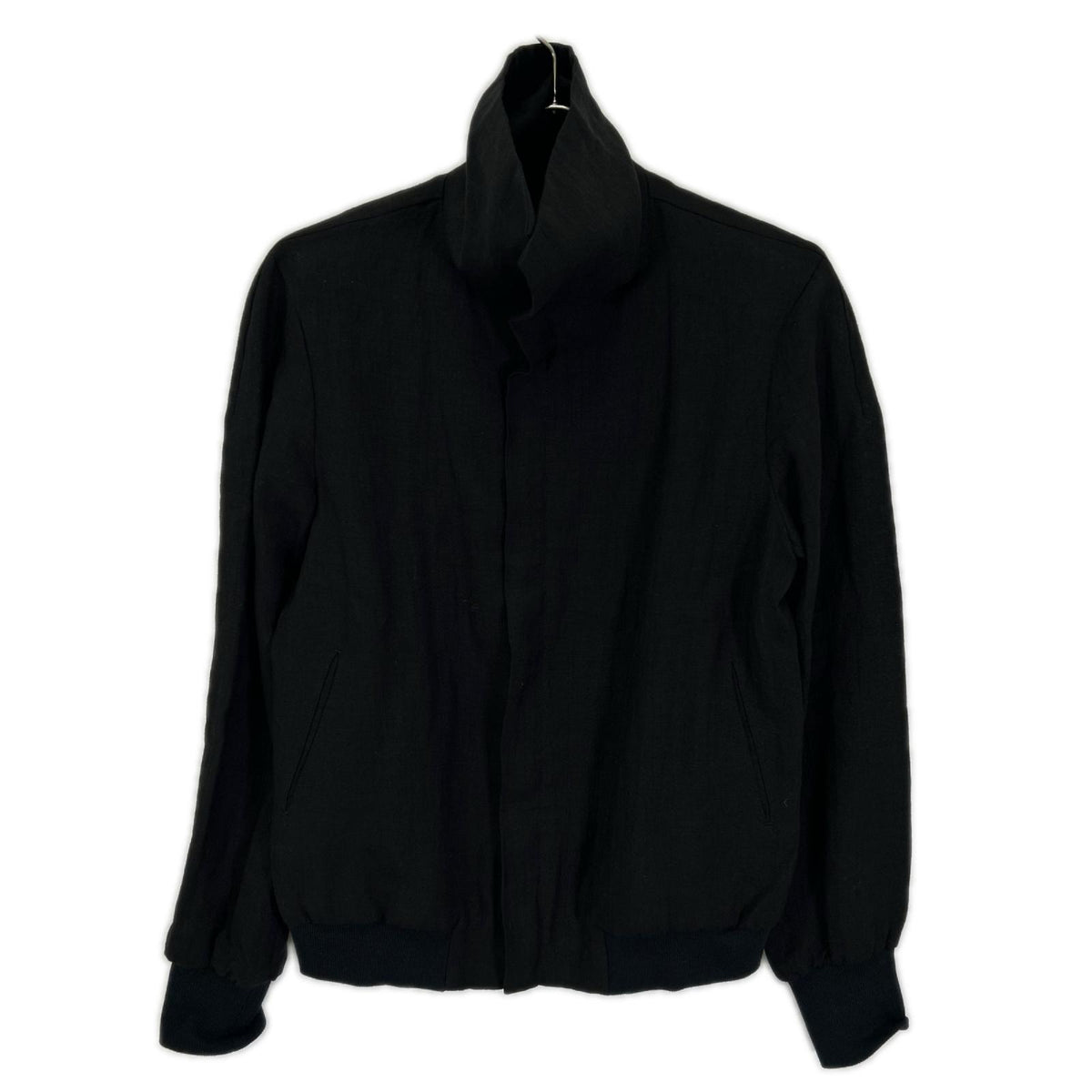 REGULATION Yohji Yamamoto Linen High Jacket Black Size S