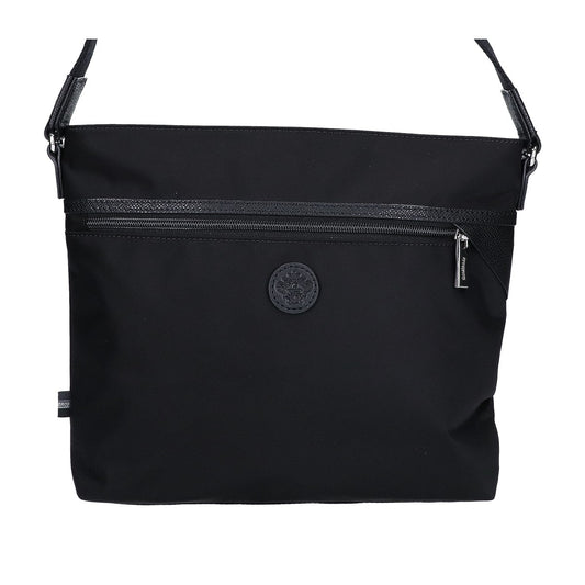 OROBIANCO 93082 VIAGGETTO Nylon Shoulder Bag Black