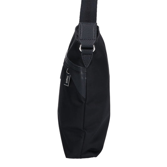OROBIANCO 93082 VIAGGETTO Nylon Shoulder Bag Black