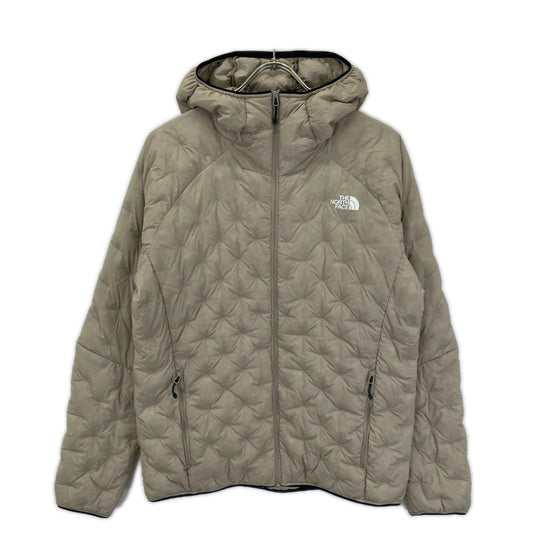 THE NORTH FACE ND91816 Beige Nylon Astro Light Hoodie Jacket Size M