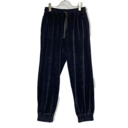 GUCCI 615811 Velour Track Pants Black Sweatpants Size XXS
