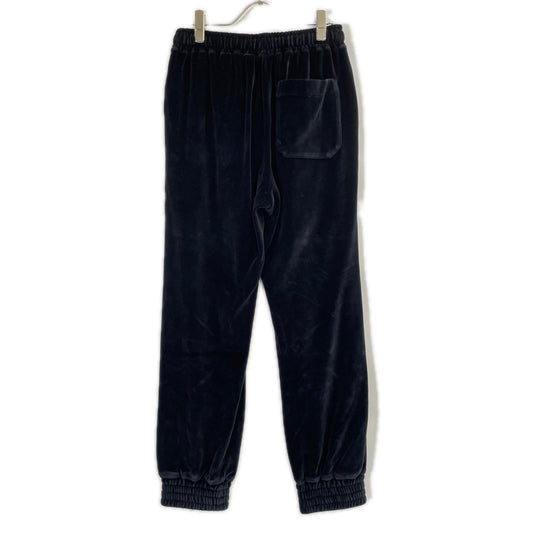 GUCCI 615811 Velour Track Pants Black Sweatpants Size XXS