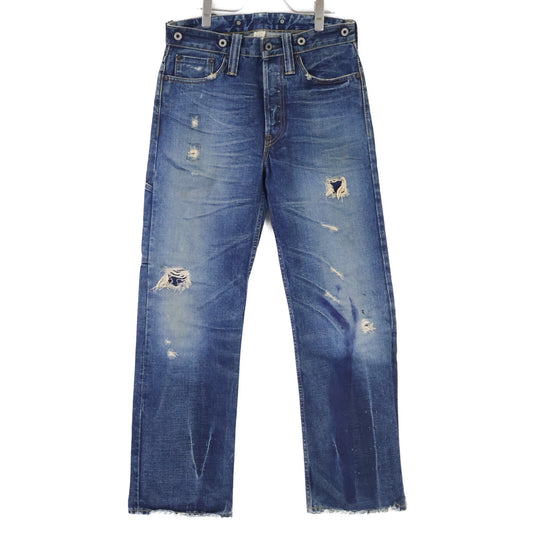 RRL USA Baltimore 2nd Vintage Buckle Back Denim Size 29