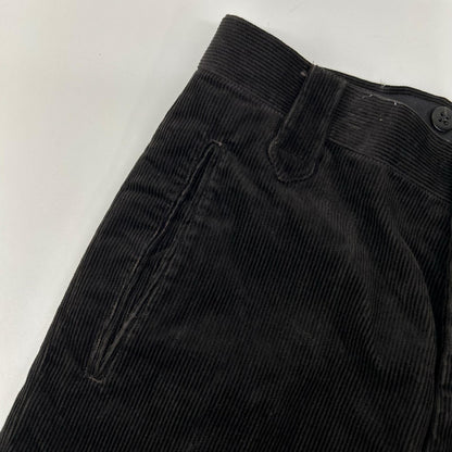 RRL Italian Dark Brown Corduroy Tapered Pants Size 28