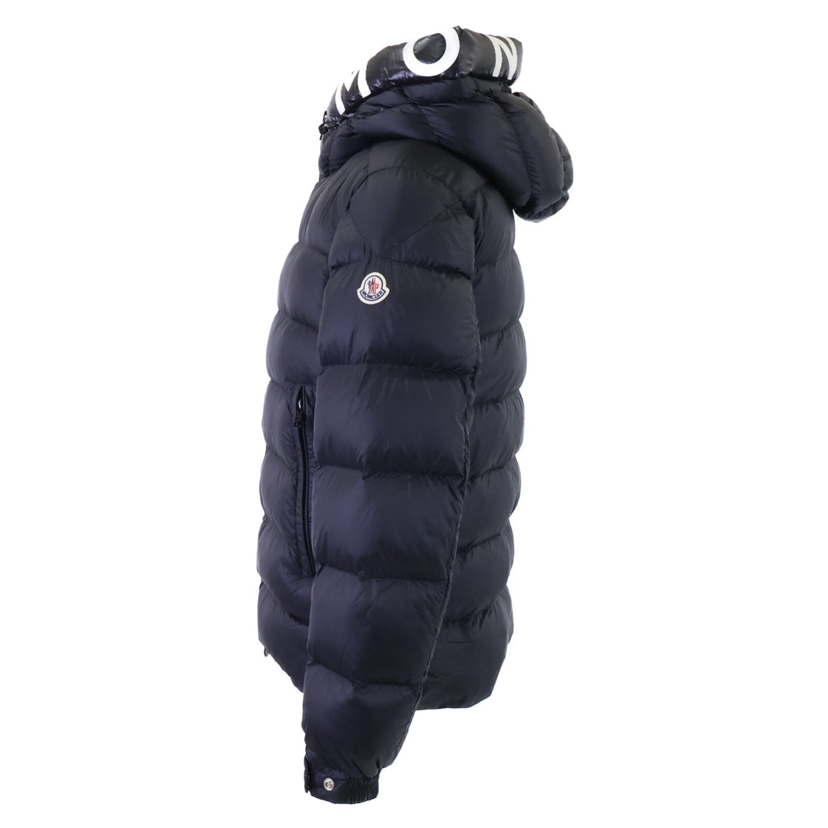 MONCLER Salzman Hooded Down Jacket Black Size 1