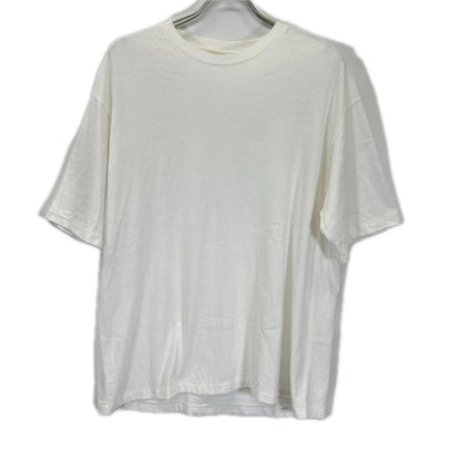 AURALEE 26SS Brushed Organic Cotton T-Shirt White Size 4