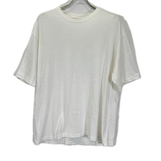 AURALEE 26SS Brushed Organic Cotton T-Shirt White Size 4