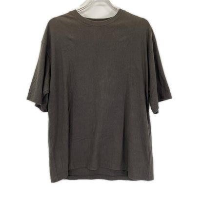 AURALEE 26SS Brushed Organic Cotton T-Shirt Black Size 4
