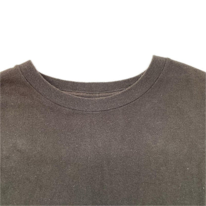 AURALEE 26SS Brushed Organic Cotton T-Shirt Black Size 4