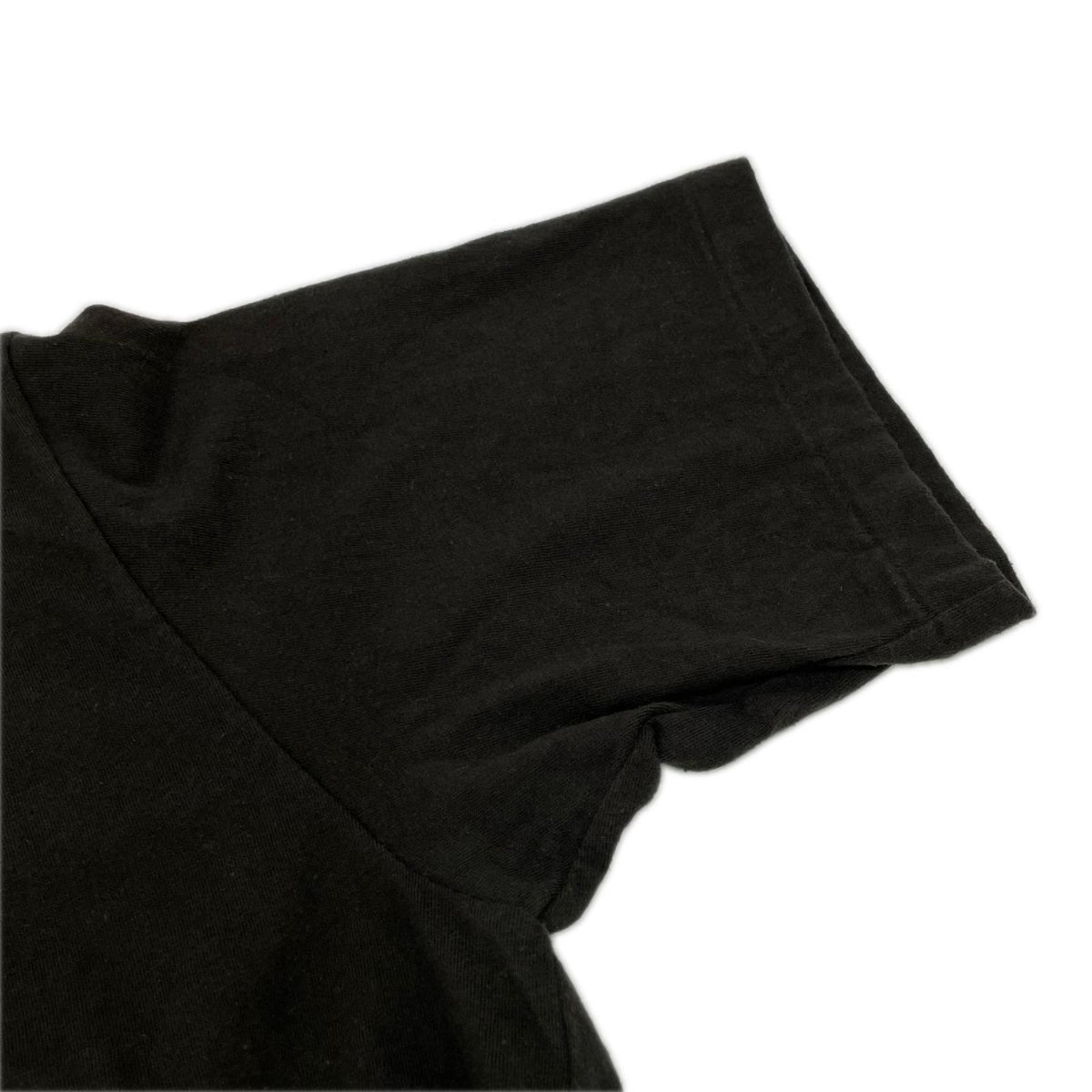 AURALEE 26SS Brushed Organic Cotton T-Shirt Black Size 4