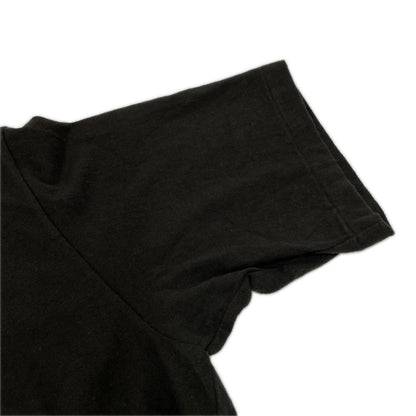 AURALEE 26SS Brushed Organic Cotton T-Shirt Black Size 4