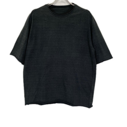 MAATEE&SONS 26SS Suvin Cotton French Seam Tee Black Size 2