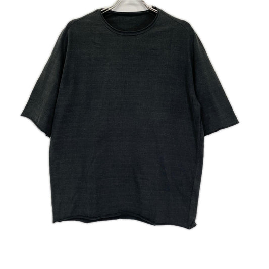 MAATEE&SONS 26SS Suvin Cotton French Seam Tee Black Size 2