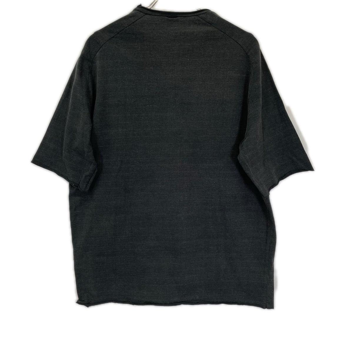 MAATEE&SONS 26SS Suvin Cotton French Seam Tee Black Size 2