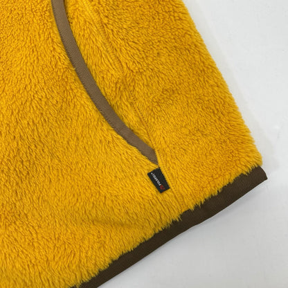 MONCLER 24AW GRENOBLE Yellow Polartec Fleece Vest Size L